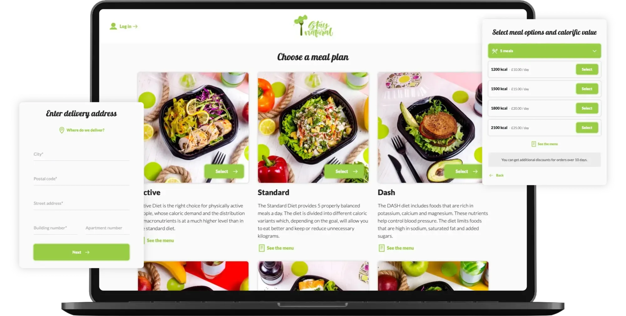 Sklep dla klientów cateringu dietetycznego